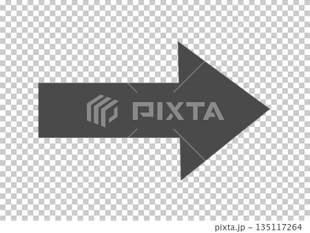 Right Arrow Icon Gray Transparent PNG Simple Direction Mark 135117264