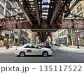 Chicago downtown railway 135117522