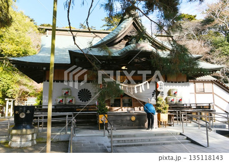 【東海村「村松大神宮」拝殿】 135118143