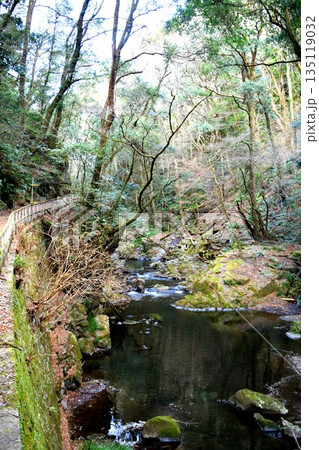 【北茨城市「浄蓮寺」浄蓮寺渓谷】 【北茨城市「浄蓮寺」浄蓮寺渓谷】 135119032