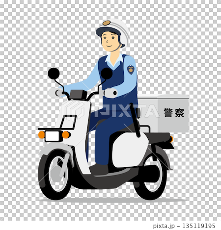 Motorcycle, motorbike, scooter, police, cop, police officer, patrol Motorcycle, motorbike, scooter, police, cop, police officer, patrol 135119195