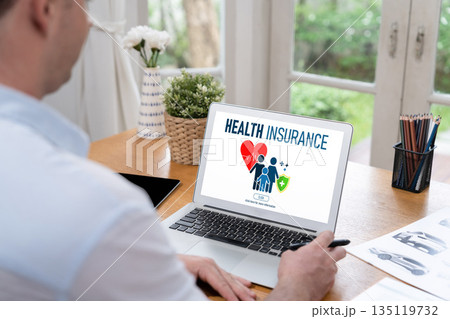 Health insurance web site brisk registration system 135119732