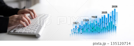 Business graph showing yearly business growth from 2022 to new year 2026 Latch Business graph showing yearly business growth from 2022 to new year 2026 Latch 135120714