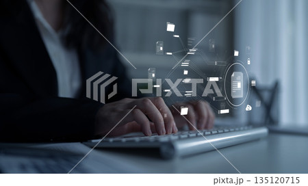 Digital Document Management and File Organization System Latch 135120715