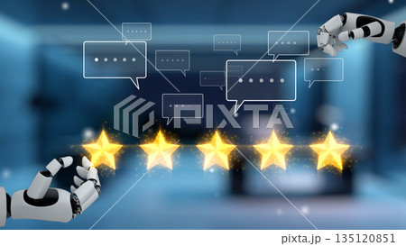 AI Analyzing Reviews to Improve Customer Satisfaction Epoch 135120851