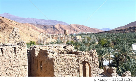 Serene Rural Community Surrounded By Greenery, Idyllic Farmstead Peacefully Nestled In Lush Natural Landscape, Picturesque Rural Settlement Characterized By Calmness And Abundant Verdant Surroundings 135122156