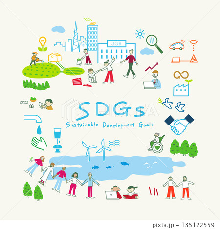 SDGsのイメージ SDGsのイメージ 135122559