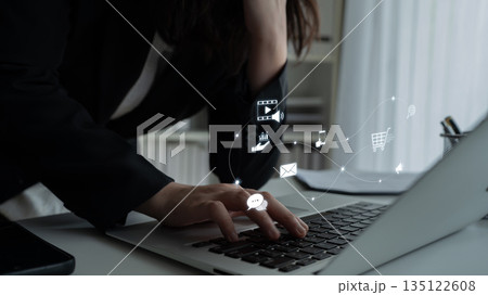 Omnichannel Marketing and Customer Journey Flow Latch Omnichannel Marketing and Customer Journey Flow Latch 135122608