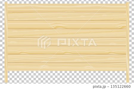Natural signboard illustration material 135122660