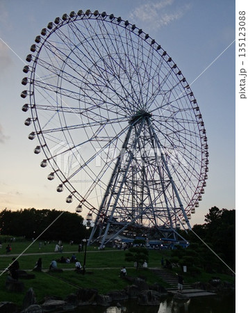 葛西臨海公園の夜景・観覧車 135123088