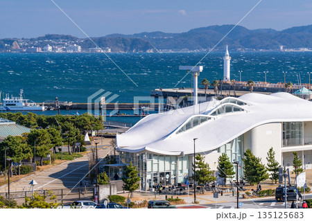 《神奈川県》江ノ島・湘南港の風景 135125683