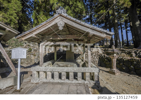 朝熊岳金剛證寺(1月)　仏足石 135127459