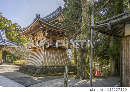 朝熊岳金剛證寺(1月)　鐘楼 135127550