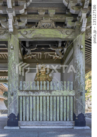 朝熊岳金剛證寺(1月)　仁王像 135127586