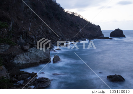 小岬の黄昏 135128010