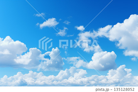 blue sky with white cloud background. white cloud with blue sky background 135128052