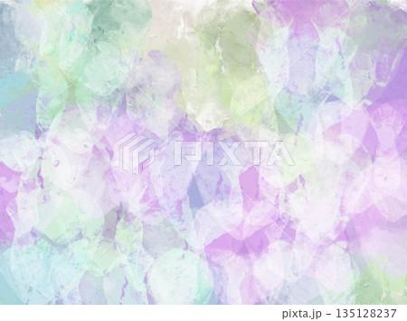カラフルな水彩テクスチャー 135128237