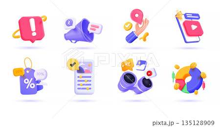Modern 3d Icons 2 Modern 3d Icons 2 135128909
