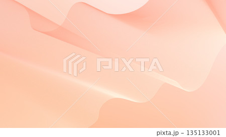 Abstract vector background. Peach fuzz with dynamic waves, pink and orange blend waves. Futuristic backdrop with network wavy lines. Premium template with stripes and gradient mesh banner, poster. Abstract vector background. Peach fuzz with dynamic waves, pink and orange blend waves. Futuristic backdrop with network wavy lines. Premium template with stripes and gradient mesh banner, poster. 135133001
