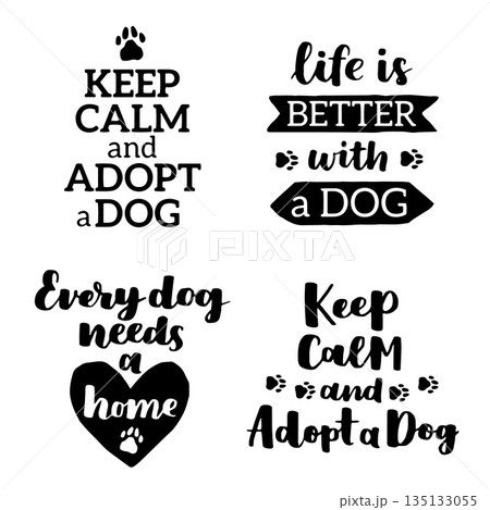 dog phrase black and white poster. Inspirational quotes about dogs. Hand written phrases about dog adoption. Adopt a dog. Saying about dogs. dog phrase black and white poster. Inspirational quotes about dogs. Hand written phrases about dog adoption. Adopt a dog. Saying about dogs. 135133055