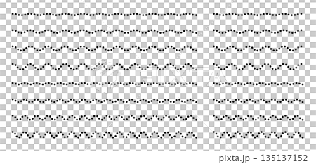 簡單的虛線波浪線 135137152