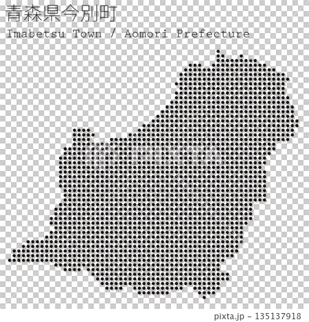 イラスト素材:日本地図 青森県今別町ベクターイラストマップ イラスト素材:日本地図 青森県今別町ベクターイラストマップ 135137918