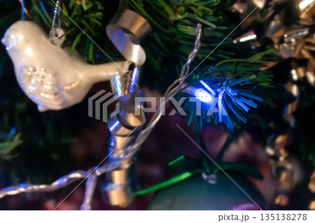 Christmas decorations during winter time Christmas decorations during winter time 135138278