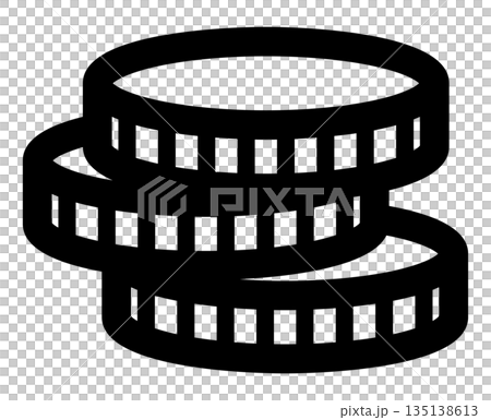 Coin icon. 135138613
