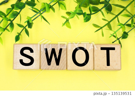 SWOT分析のイメージ SWOT分析のイメージ 135139531