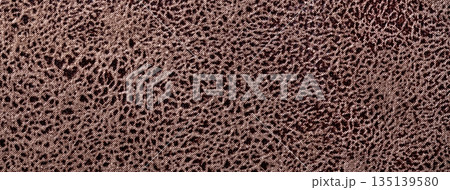 Textured dark brown upholstery textile background with abstract patterned fabric surface, macro backdrop Textured dark brown upholstery textile background with abstract patterned fabric surface, macro backdrop 135139580