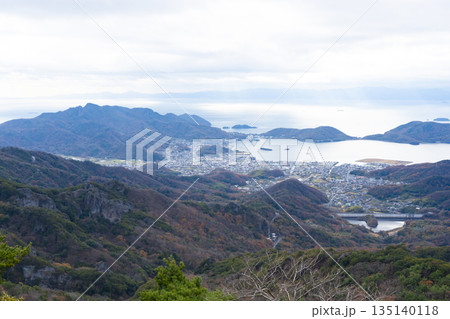 小豆島にある美しい寒霞渓 135140118