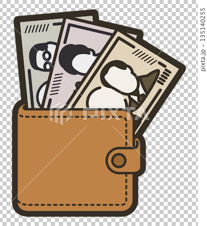 お財布とお金。 135140255