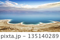 Dead sea in Israel 135140289