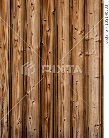 新しい木材の板塀 新しい木材の板塀 135140333