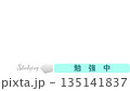 イラスト素材:勉強中のピクトグラム 135141837