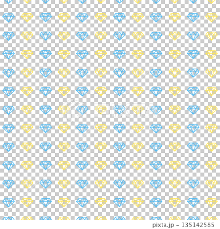 青黄の宝石の背景素材 135142585