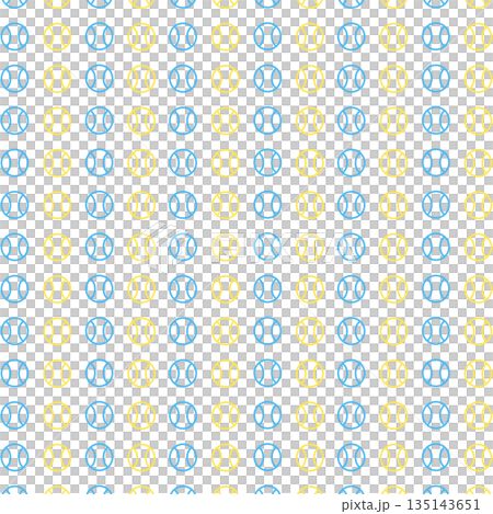 青黄の野球の背景素材 135143651