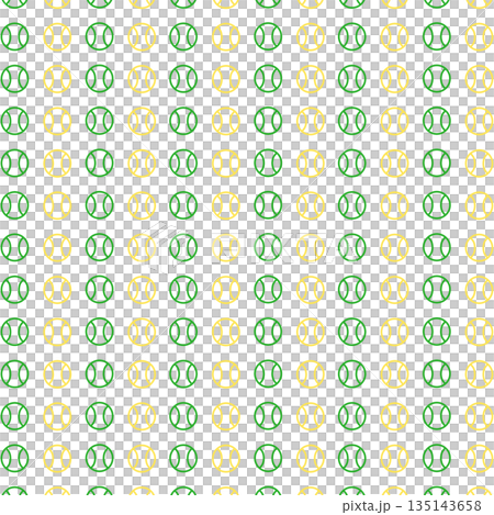Yellow-green baseball background material 135143658
