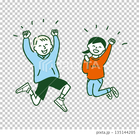 children having fun children having fun 135144205