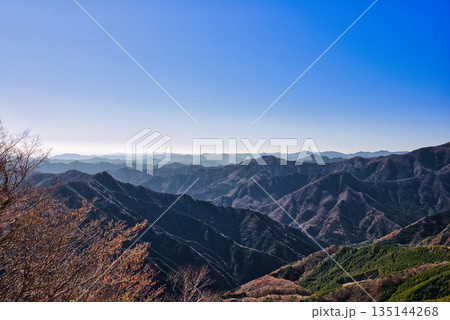 UFOラインから見る四国山脈 135144268