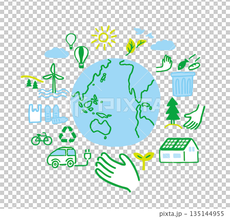 地球和環境問題 135144955