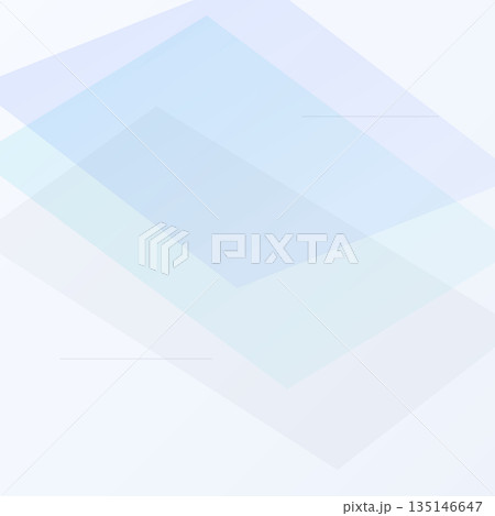 Abstract geometric background featuring translucent overlapping diamond shapes in soft blue gradients with modern digital style. Abstract geometric background featuring translucent overlapping diamond shapes in soft blue gradients with modern digital style. 135146647