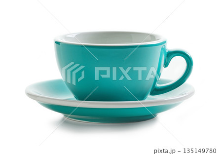 new clean blue coffee cup new clean blue coffee cup 135149780