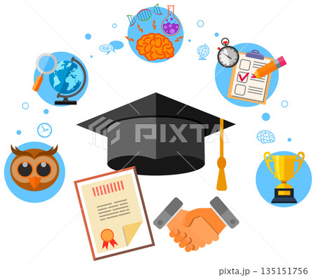 Higher Education Banner 135151756