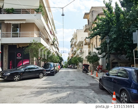 アテネの街並み ギリシャ アテネの街並み ギリシャ 135153691