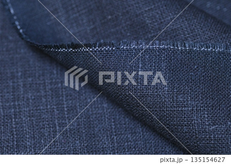 black hemp viscose natural fabric cloth color, sackcloth rough texture of textile fashion black hemp viscose natural fabric cloth color, sackcloth rough texture of textile fashion 135154627