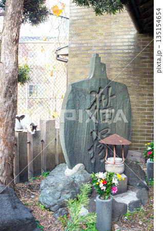 猫神社（松乃木大明神）内の猫塚 135154654