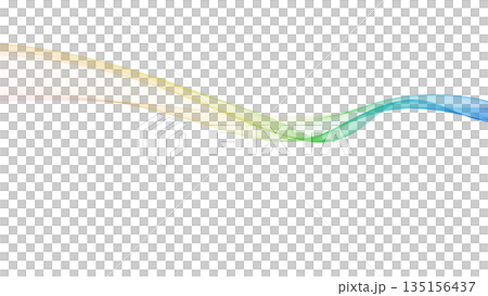 彩色波浪背景線白色背景背景用於演示等。 135156437