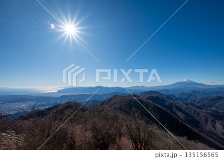 塔ノ岳と丹沢山登山、神奈川県 塔ノ岳と丹沢山登山、神奈川県 135156565