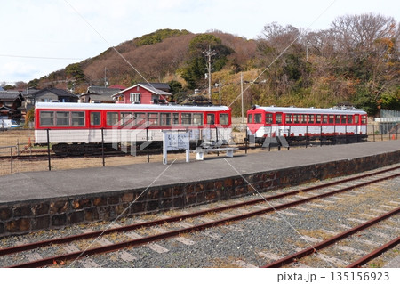 旧下津井電鉄の終着駅 下津井駅跡の遺構風景(岡山県 倉敷市 児島) 旧下津井電鉄の終着駅 下津井駅跡の遺構風景(岡山県 倉敷市 児島) 135156923